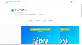 
                            5. Hoxx VPN Proxy - Google Chrome