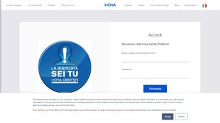 
                            2. Hoya Center Login | Hoya Vision