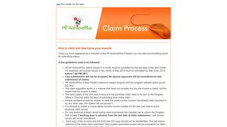 
                            5. HP AchievePlus Claim Process