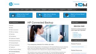 
                            3. HP Connected Backup | IT Products - NDM Technologies