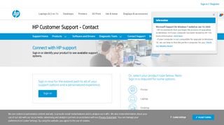 
                            6. HP Customer Support - Contact - HP Support