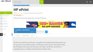 
                            11. HP ePrint 4.3.4 for Android - Download