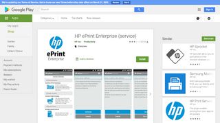 
                            7. HP ePrint Enterprise (service) - Apps on Google Play