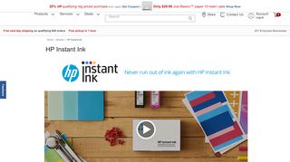 
                            11. HP Instant Ink - Office Depot