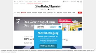 
                            9. HP kauft Drucker-Geschäft von Samsung - FAZ