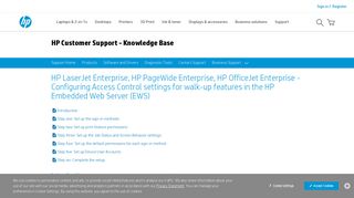 
                            7. HP LaserJet Enterprise, HP PageWide Enterprise, HP OfficeJet ...
