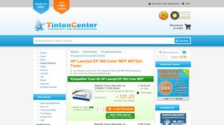 
                            12. HP Laserjet EP 500 Color MFP M575 dn Toner günstig - Tintencenter