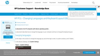 
                            10. HP PCs - Changing Languages and Keyboard Layout (Ubuntu) | HP ...