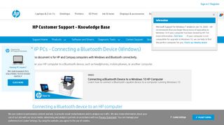 
                            10. HP PCs - Connecting a Bluetooth Device (Windows) | HP® Customer ...