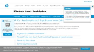 
                            6. HP PCs - Resolving Microsoft Edge Browser Issues (Windows 10) | HP ...