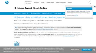 
                            5. HP Printers - Printing with HP ePrint App (Android, Amazon Fire) | HP ...
