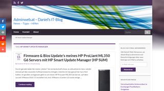 
                            6. HP Smart Update Manager – Adminweb.at – Daniel's IT-Blog