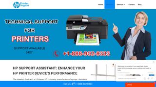 
                            8. HP Support Assistant +1-888-902-8333 – HP Printer Support