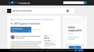 
                            5. HP Support Assistant Download Free for Windows 10, 7, 8/8.1 (64 bit ...