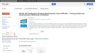 
                            9. HP-UX: HP Certification Systems Administrator, Exam HP0-A01 - ...