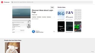 
                            2. hPage Login | Login Archives | Login page, Design, Website - Pinterest