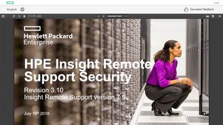 
                            13. HPE Insight Remote Support Security Presentation