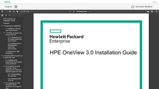 
                            3. HPE OneView 3.0 Installation Guide - HPE Support Center