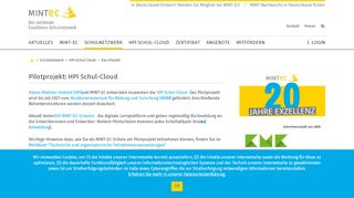 
                            10. HPI Schul-Cloud - Mint-EC