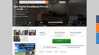 
                            4. Hps Digital Broadband Pvt Ltd in Faridabad Sector 22, Delhi - Justdial