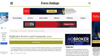 
                            10. HQBroker Forex Reviews and Comments 2019 about HQBroker on ...