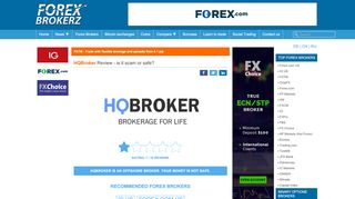 
                            7. HQBroker Review - is hqbroker.com scam or good forex broker?