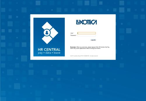 
                            1. HR Central - Luxottica