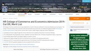 
                            6. HR College of Commerce and Economics UG, PG, Ph.D. Admission ...