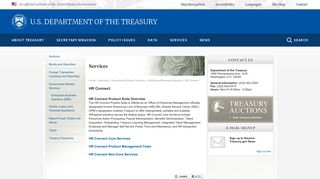
                            1. HR Connect - Treasury Department