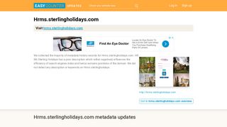 
                            4. HR Ms Sterling Holidays (Hrms.sterlingholidays.com) - :: Sterling ...