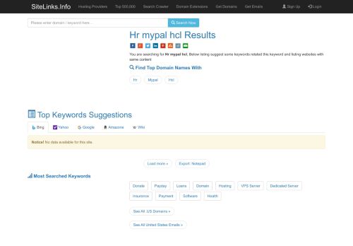 
                            8. Hr mypal hcl Results For Websites Listing - SiteLinks.Info