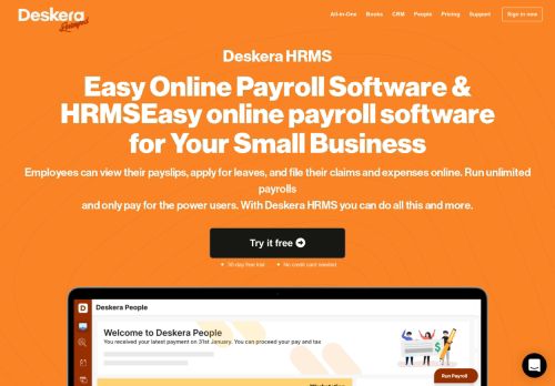 
                            13. HR Software, Best HRM Software, Deskera Malaysia