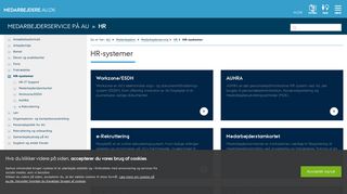 
                            12. HR-systemer - Medarbejdere - Aarhus Universitet