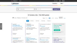 
                            9. Hr Systems Jobs jobs with salaries in Philippines - January 2019 ...