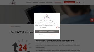 
                            1. HR4YOU - Kundenbereich