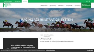 
                            2. HRI | Racing Administration System - HRI RÁS