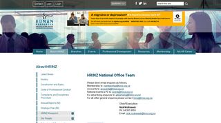 
                            11. HRINZ National Office Staff