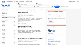 
                            10. HRIS Jobs, Employment in Dallas, TX | Indeed.com