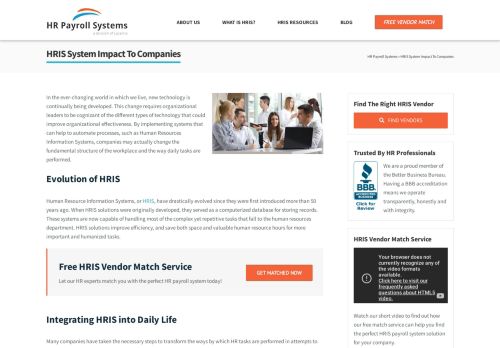 
                            10. HRIS System Impact To Companies - HR Payroll Systems