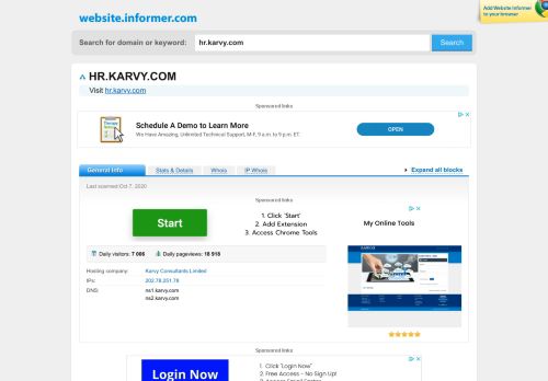 
                            5. hr.karvy.com at Website Informer. Visit Hr Karvy.