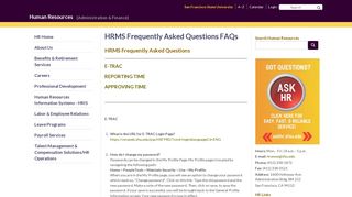 
                            10. HRMS Frequently Asked Questions FAQs | Human Resources