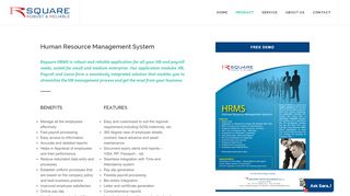 
                            8. HRMS | Rsquare