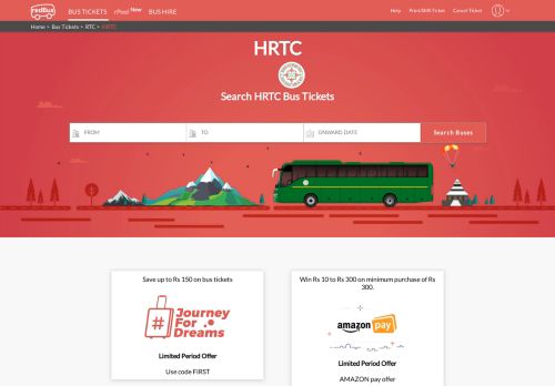 
                            6. HRTC Online Bus Ticket Booking, Bus Reservation, Time Table ...