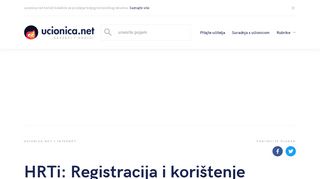 
                            5. HRTi: Registracija i korištenje - Ucionica.net
