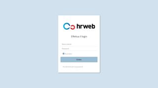 
                            13. HRweb Backoffice | login