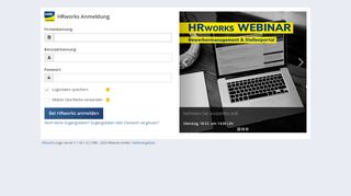 
                            2. HRworks Anmeldung - HRworks Login - Kundenlogin zur Online HR ...