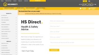 
                            3. HS Direct | Health & Safety Services, Risk Assessments and Method ...