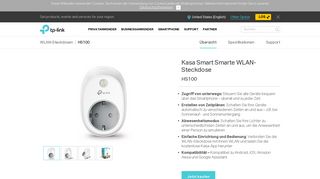 
                            2. HS100 | Kasa Smart Smarte WLAN-Steckdose | TP-Link Deutschland