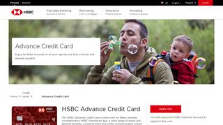 
                            12. HSBC Advance Credit Card | HSBC UAE