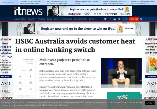 
                            8. HSBC Australia avoids customer heat in online banking switch - iTnews